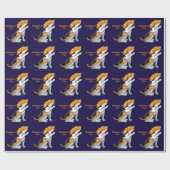 Hundefernrohr Geschenkpapier (Flach)