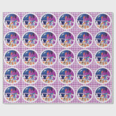 Hundefernrohr Geschenkpapier (Flach)