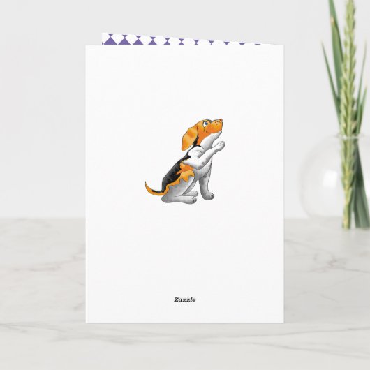 Hundefernrohr Karte (Rückseite)