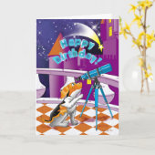 Hundefernrohr Karte (Gelbe Blume)