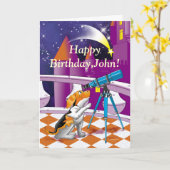 Hundefernrohr Karte (Gelbe Blume)