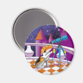 Hundefernrohr Magnet (Vorderseite/Rückseite)