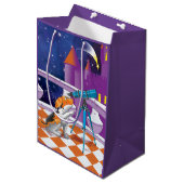 Hundefernrohr Mittlere Geschenktüte (Vorderseite Schrägansicht)