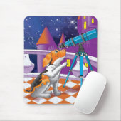 Hundefernrohr Mousepad (Mit Mouse)