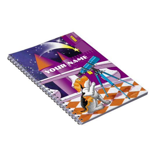 Hundefernrohr Notizblock (Rechte Seite)