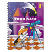 Hundefernrohr Notizblock (Vorderseite)