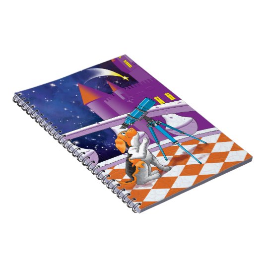 Hundefernrohr Notizblock (Rechte Seite)