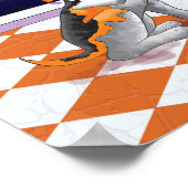 Hundefernrohr Poster (Ecke)