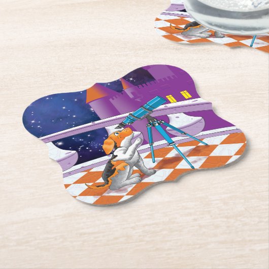 Hundefernrohr Untersetzer (angewinkelt)