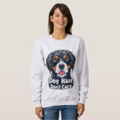 Hundefeuer, kümmern Sie sich nicht Sweatshirt (Vorne ganz)