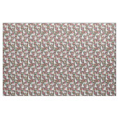 Hundeflorale Stoff (Fat Quarter (45,7 x 55,9 cm))
