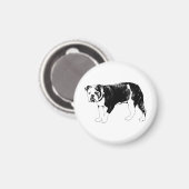 Hundefokus, Vektor-Präzision Magnet (Vorderseite/Rückseite)