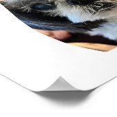 Hundeform-Foto-Collage-Poster Poster (Ecke)