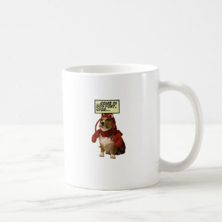 Hundefort-T - Shirt Kaffeetasse