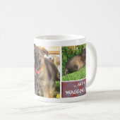 HundeFoto-Collagen-Tasse Kaffeetasse (VorderseiteRechts)