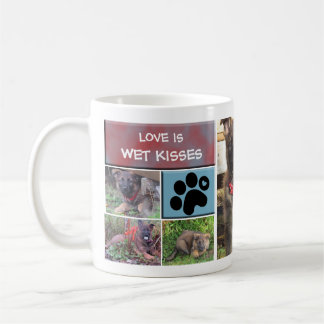 HundeFoto-Collagen-Tasse Kaffeetasse
