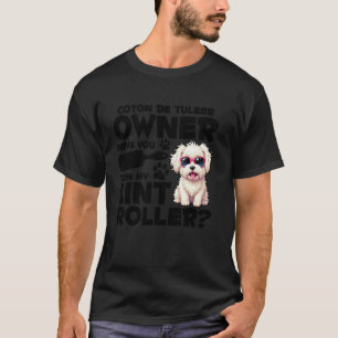 Hundefrau Hunde Liebhaberin Fusselroller Besitzeri T-Shirt