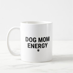 Hundefrauen-Energie-Tasse Kaffeetasse