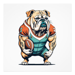 Hundefreund Basketballspieler Fotodruck