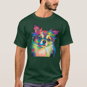 Hundefreund Chihuahua Haustier Tier Grafik T-Shirt