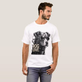Hundefreund T-Shirt (Vorne ganz)