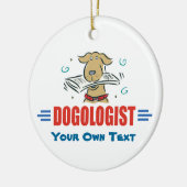 Hundefreunde Keramikornament (Links)