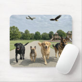 Hundefreunde Mousepad (Mit Mouse)