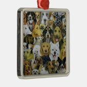 Hundefreunde Ornament Aus Metall (Rechts)