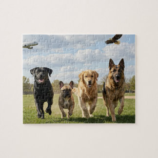 Hundefreunde Puzzle