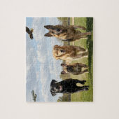 Hundefreunde Puzzle (Vertikal)