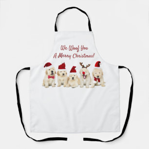 Hundefreunde - Schürze Weihnachtshunde