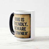 Hundefreunde  verwandlungstasse (Vorderseite Links)
