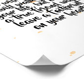 Hundefreunde zitieren Plakatdruckdesign Poster (Ecke)