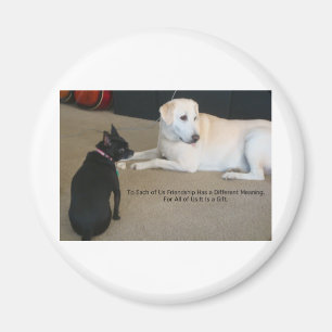 Hundefreundschaft Magnet