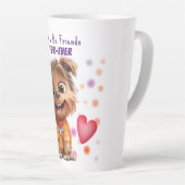 Hundefreundschaft Milchtasse (Rechte Ecke)