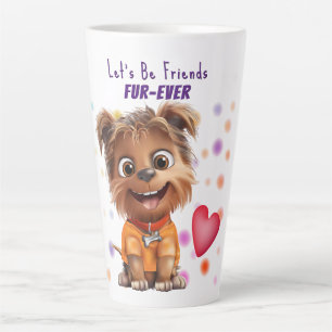 Hundefreundschaft Milchtasse