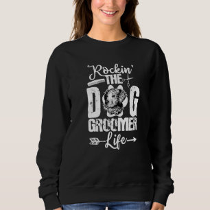 Hundefriseur Pet Grooming Furologe Welpen Fell Ku Sweatshirt