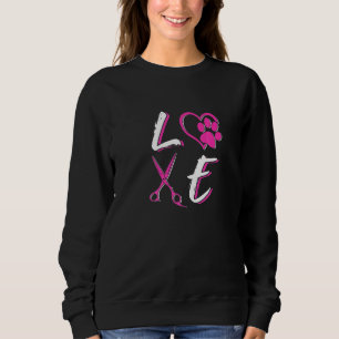 Hundefutter für Niedliches Groomer Sweatshirt