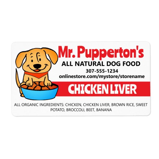 Hundefutter Leckereien gesunde Haustierfutter Koch (Vorne)