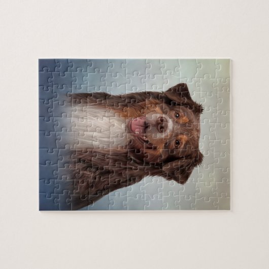 Hundefutter Puzzle (Horizontal)