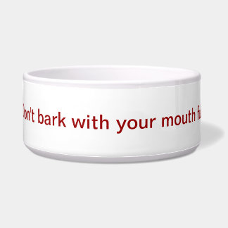 Hundefutterteller Napf