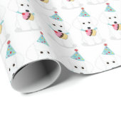 Hundegeburtstag Geschenkpapier (Rolleneckpunkt)