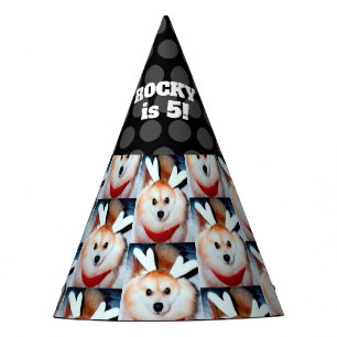 Hundegeburtstags-Party-kundenspezifisches Partyhütchen