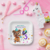 Hundegeburtstagsfeier Pappteller (Party)