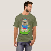 Hundegeburtstagstorte T-Shirt (Vorne ganz)