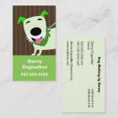 Hundegehende Dienstleistungen Visitenkarte (Vorne/Hinten)