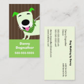 Hundegehende Dienstleistungen Visitenkarte (Vorne/Hinten)