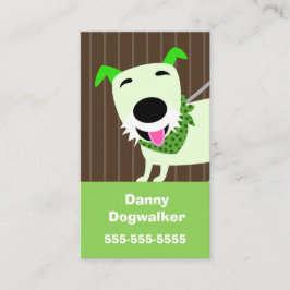 Hundegehende Dienstleistungen Visitenkarte