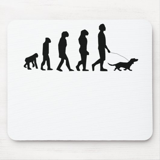 Hundegehende Evolution Mousepad (Vorne)