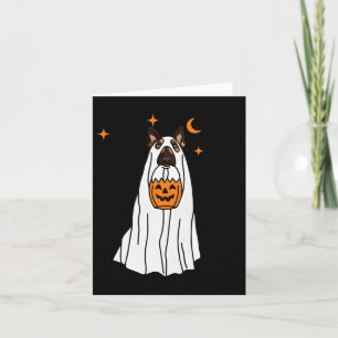 Hundegeister und KürbisHalloween Fu Karte